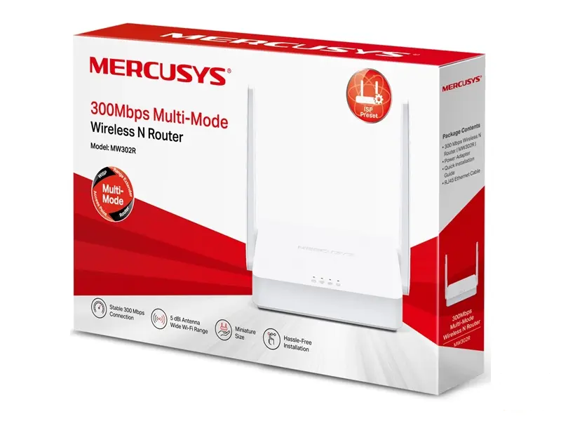 Mercusys MW302R 300Mbps Wireless Router