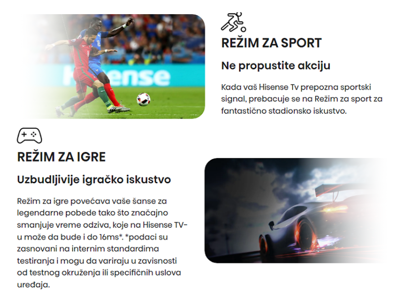 HISENSE 43 inča 43A6BG LED 4K UHD Smart TV outlet 