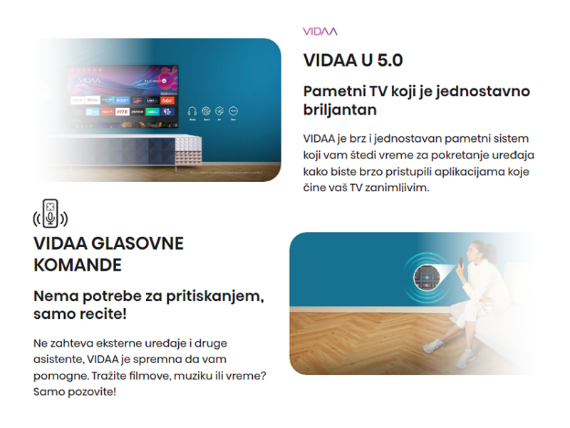 HISENSE 43 inča 43A6BG LED 4K UHD Smart TV outlet 