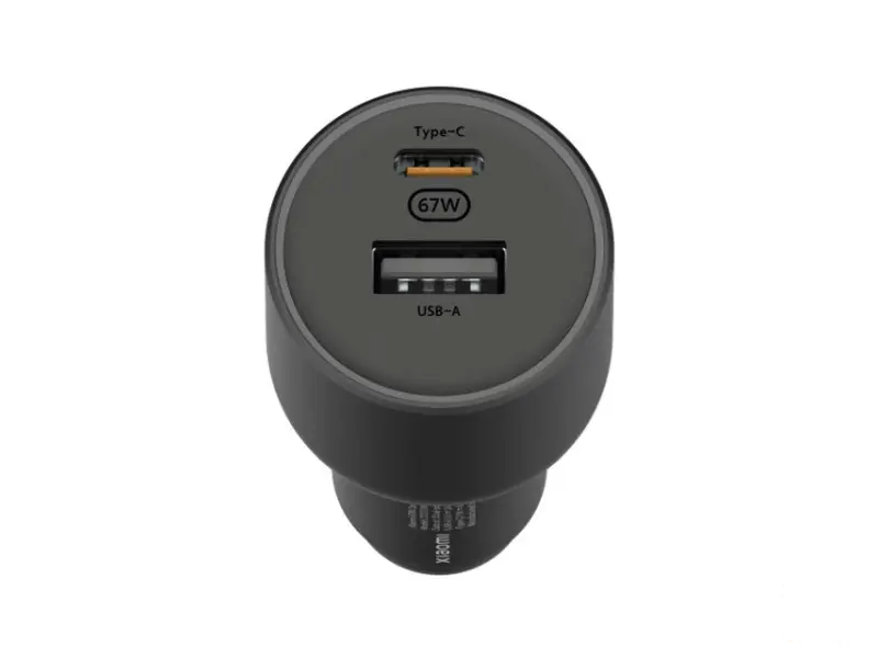 XIAOMI 67W auto punjač (USB-A + Type-C) BHR6814GL 