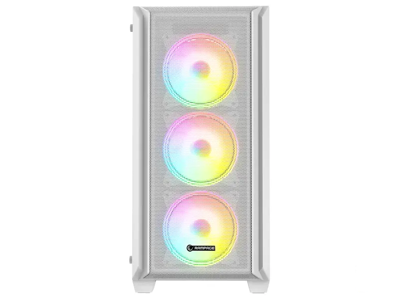Rampage CASE ELYSIAN MESH 4x120mm ARGB 850W 80+ Bronze White