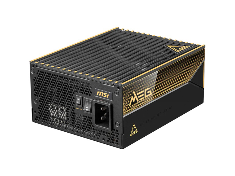 MSI MEG Ai1600T PCIE5 1600W napajanje 12Y