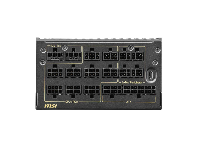 MSI MEG Ai1600T PCIE5 1600W napajanje 12Y