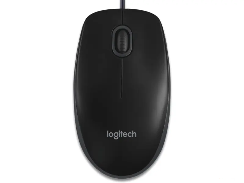 LOGITECH B100 Optical USB crni miš 