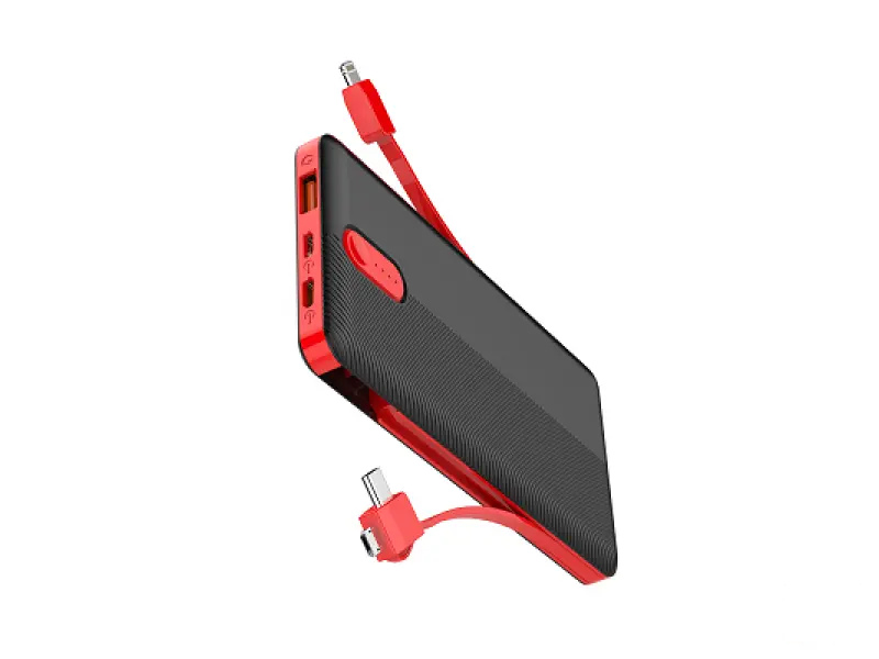 LDNIO PL1013 Power bank 10000mAh crno/crveni