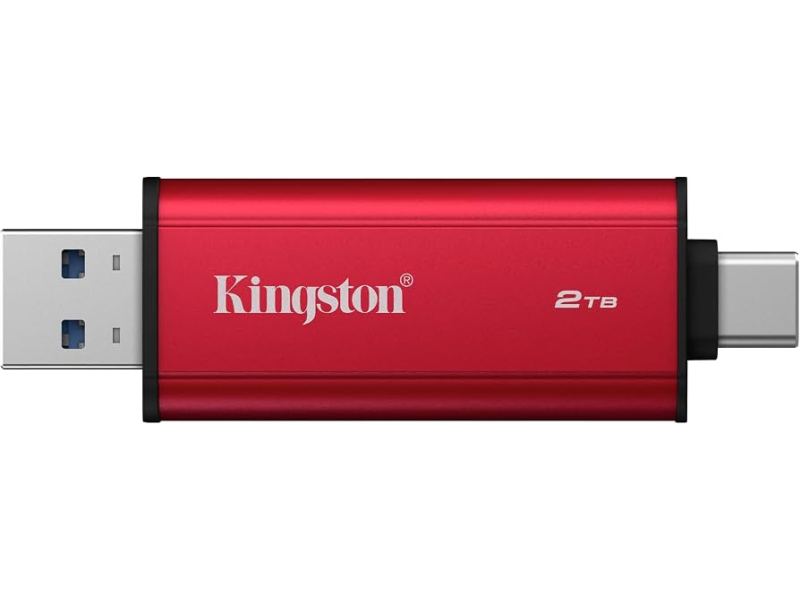 Kingston SPSD/2TB 2TB Dual Portable SSD USB Type A and Type C
