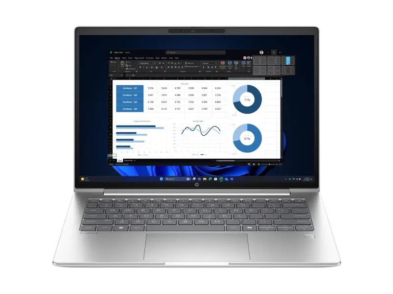 HP ProBook 4 G1a Win11Home Ryzen7 250/512GB/16GB/14" WUXGA/Integrated/Pike silver