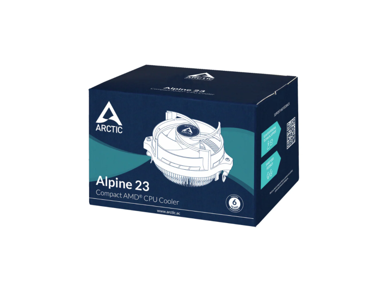 Arctic Cooling ACALP00036A PRO K Cooler AMD Arctic Alpine 23 CO 24/7 |AM4, AM5