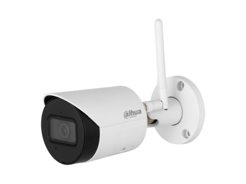 Dahua Kamera 2MP IPC-HFW1230DS-SAW-0360B IP Wifi Bullet, DWDR, objektiv 3.6 mm, MicroSD slot, max. 256GB, IR domet 30 m, IP67, ugrađen mikrofon, napajanje 12VDC (u kompletu), SMD (human)