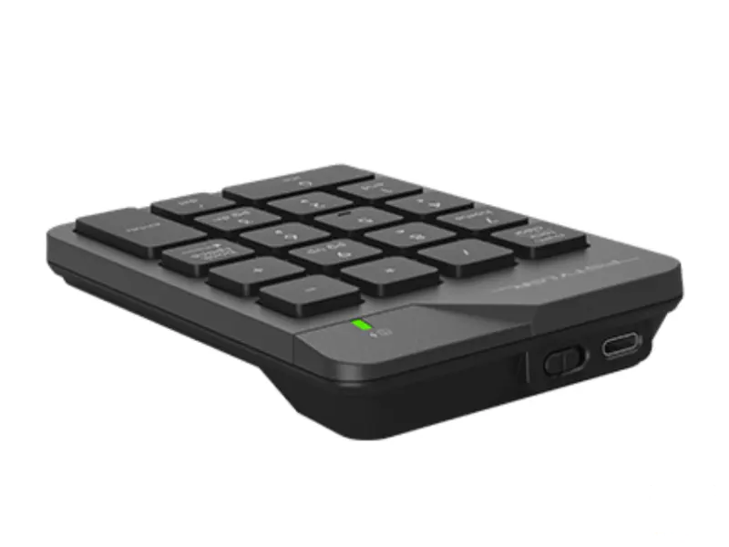 A4 TECH FGK21C FSTYLER 2.4G Wireless Numeric Keypad USB Type-C siva tastatura 