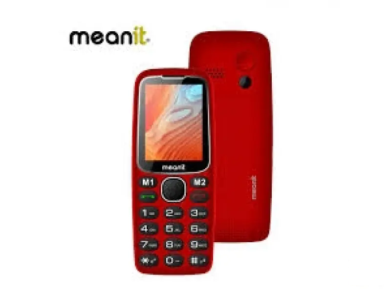 MeanIT MOBILNI TELEFON SENIOR 10 PLUS -CRVENI