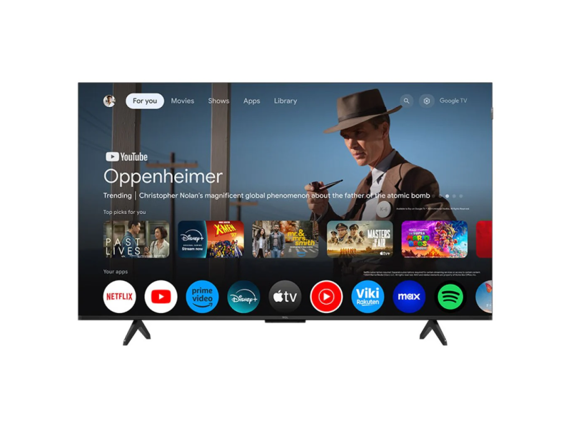 TCL 50QLED780K QLED TV 50" ultra HD, Google TV smart, AiPQ Processor, Dolby Vision-Atmos,slim dizajn