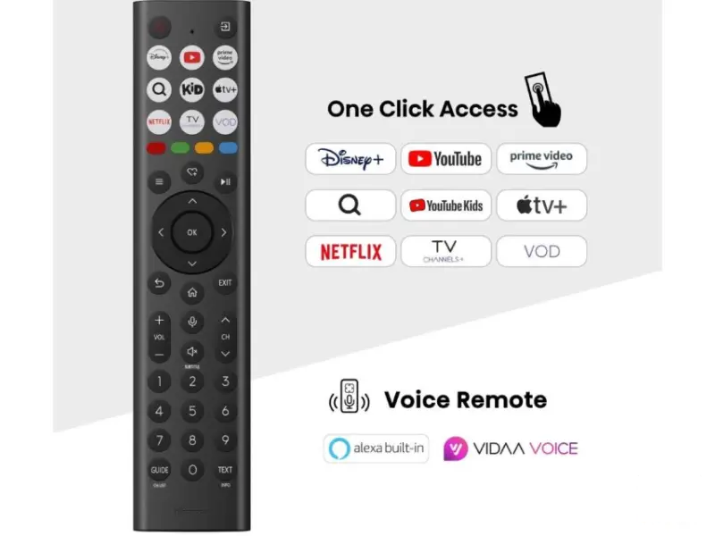 Hisense 75E8Q smart TV 75″