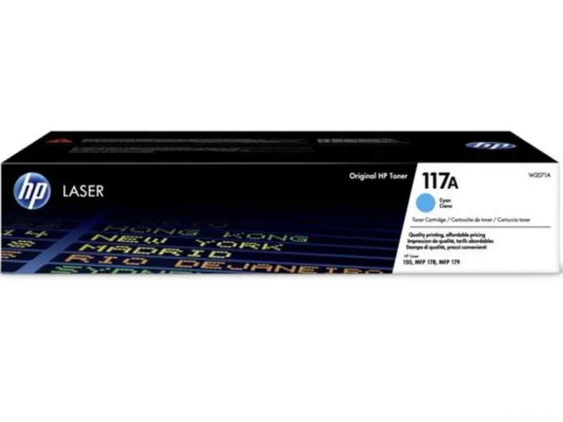 HP 117A Cyan Original Laser Toner Cartridge/5T