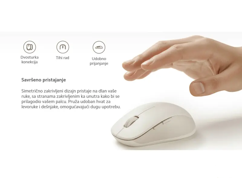Xiaomi Dual-mode Wireless Mouse 2 (Black)