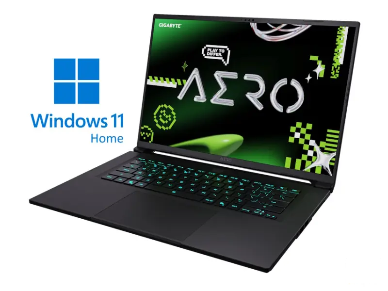 GIGABYTE AERO X16 1VH 16 inch QHD+ 165Hz 300nits AMD Ryzen AI 7 350 16GB 1TB SSD GeForce RTX 5060 8GB Backlit Win11Home laptop 