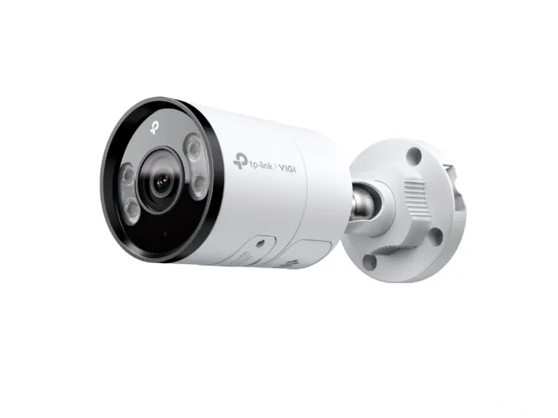 TP-LINK VIGI C385(4MM) 4K 8MP Outdoor Full-Color Bullet Network Camera, IP67 Waterproof, H.265+