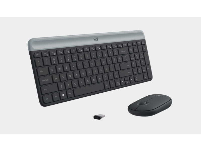 KB LOG MK470 Slim Wireless Crna US