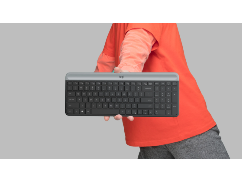 KB LOG MK470 Slim Wireless Crna US