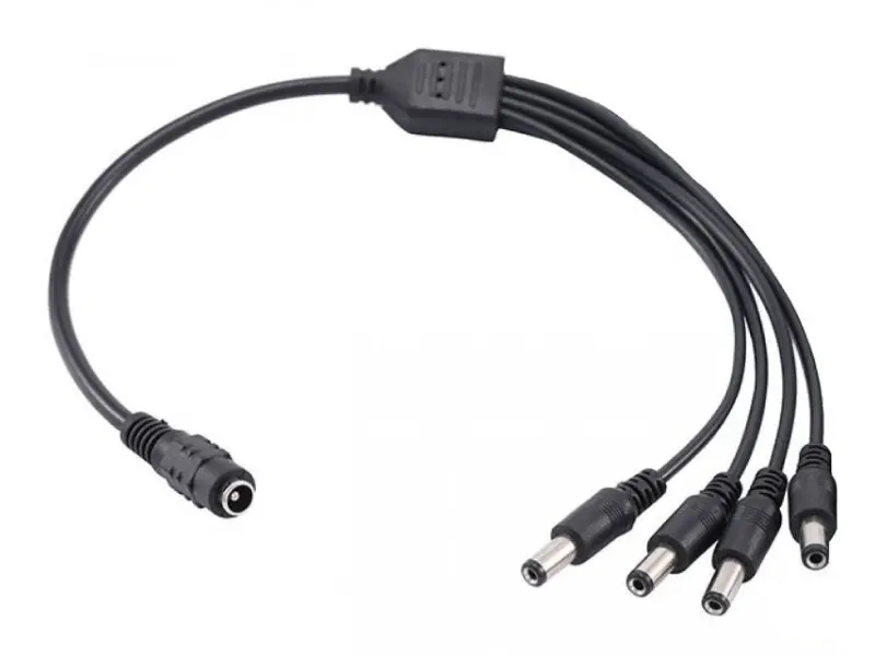 CERBERUS Konektor DC(M) 12V razdelnik 1-4 