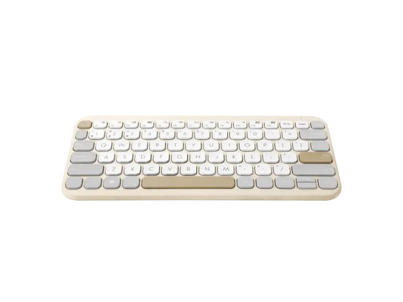 Asus Tastatura KW100 Marshmallow/beige/ Copilot