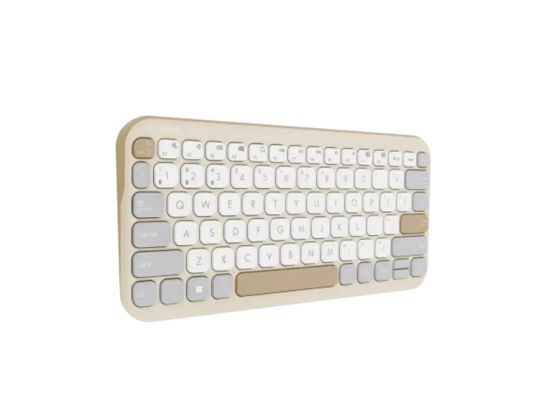 Asus Tastatura KW100 Marshmallow/beige/ Copilot