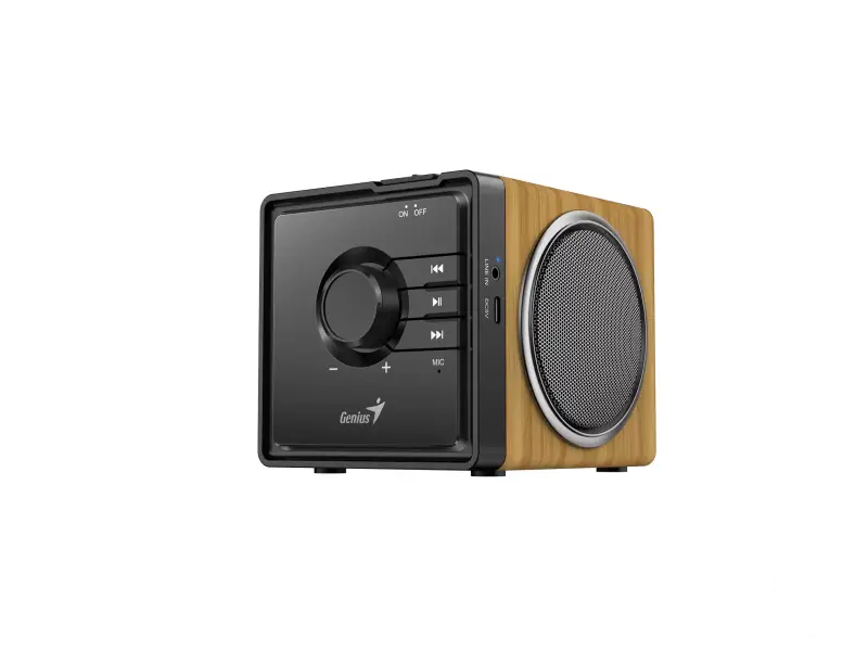 GENIUS SP-916BT Pine Wood Bluetooth zvučnik 
