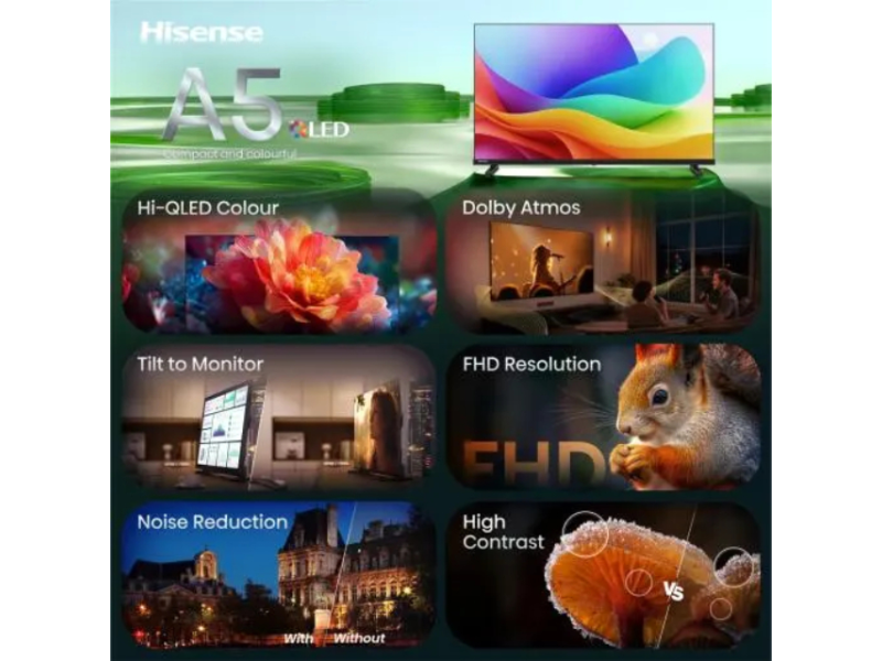 HISENSE 40 inča 40A5S QLED FHD Smart TV
