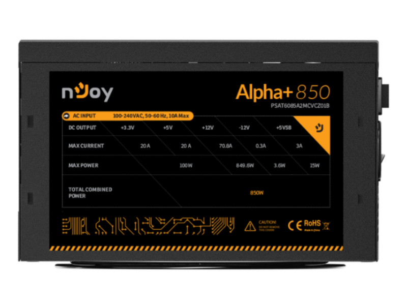 NJOY Alpha+ 850 850W napajanje (PSAT6085A2MCVCZ01B)