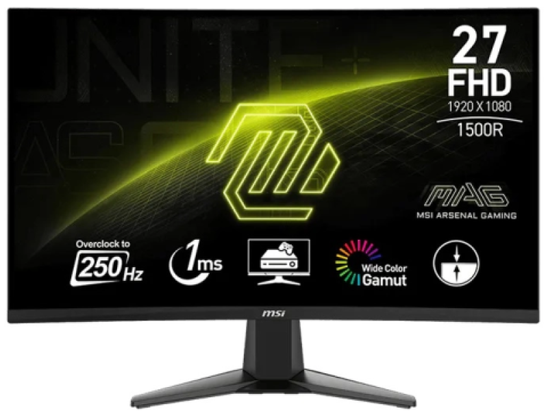 MSI MAG 27C6X zakrivljeni gaming monitor 27″