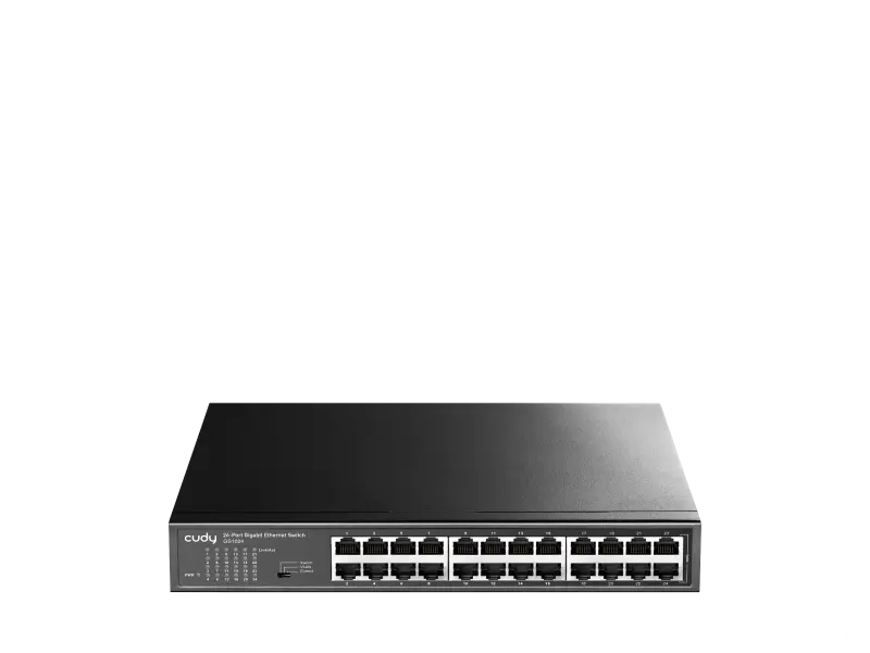 CUDY Switch GS1024 24-Port Gigabit Metal Rackmount