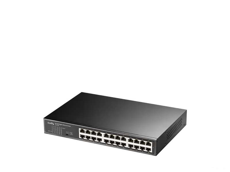 CUDY Switch GS1024 24-Port Gigabit Metal Rackmount