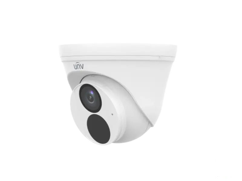 Uniview Kamera 5MP IPC3615LB-AF28-A2 Dome, Smart IR, objektiv 2.8 mm, IR domet do 30 m, ugradjen mikrofon, WDR 120 dB, PoE/12VDC, microSD do 512 GB, IP67, Dozna JB05-A