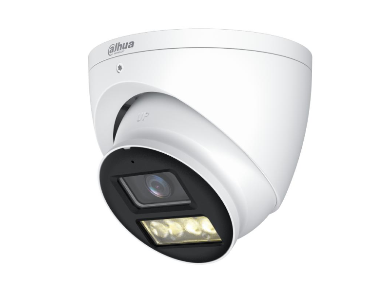 Dahua Kamera 5MP DH-HAC-HDW1500TQ-IL-T-0280B-DI Dome, Smart Dual Light, objektiv 2.8 mm, IR/LED domet do 20 m, DWDR, napajanje 12VDC