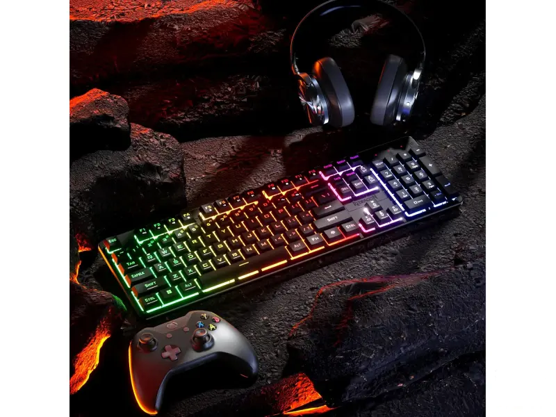 Redragon Tastatura Netherbane K521 RGB Wired Black Gaming