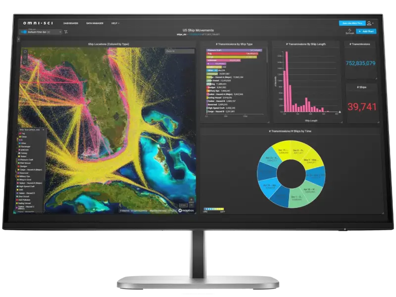 HP Monitor 27" QHD S5 Pro 527pq IPS, anti-glare, 2560x1440