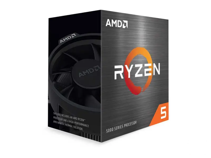 AMD Ryzen 5 5600X, 3.7GHz/4.6GHz Max, 6C/12T, Box, AM4, 32MB L3 cache, Wraith Stealth