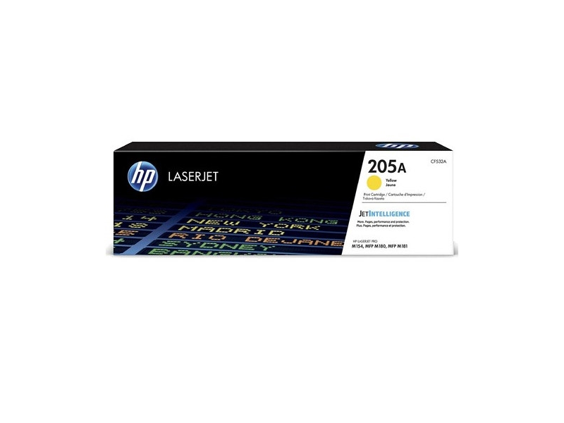 HP 205A Yellow Original LaserJet Toner Cartridge