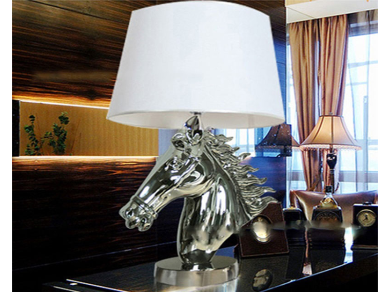 MARLUX L3 dekorativna stona lampa siva