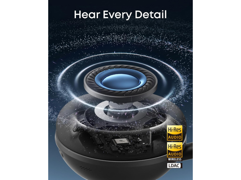 ANKER Soundcore Space 2 ANC BT slušalice crne