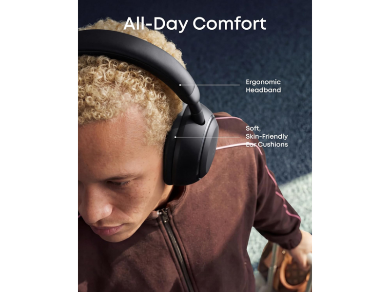 ANKER Soundcore Space 2 ANC BT slušalice crne
