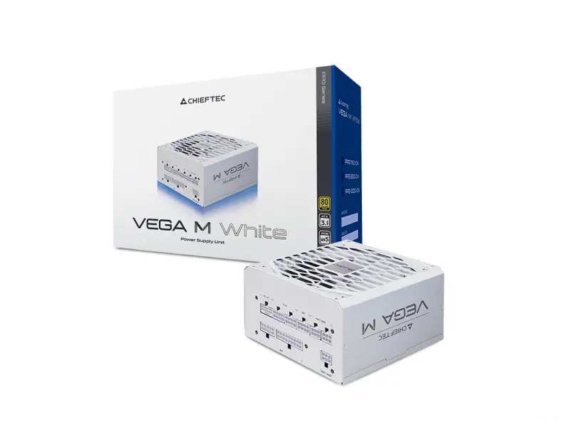 Chieftec Napajanje PPG-750-CW VEGA M White 750W Full Modular 80+ Gold GEN5