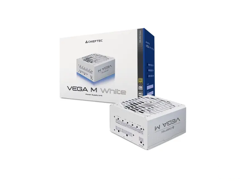 Chieftec Napajanje PPG-750-CW VEGA M White 750W Full Modular 80+ Gold GEN5