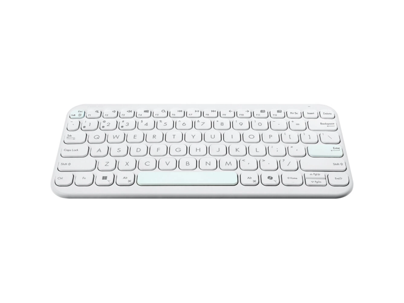 Asus Tastatura KW100 Marshmallow/US/White/ Copilot