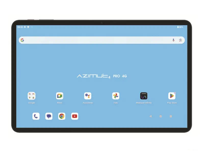 MEDIACOM Smartpad AZIMUT4 PRO 4G Phone SP1AZ46P 11.97 inch T616 Octa Core 2.0GHz 6GB 128GB Android 14.0 