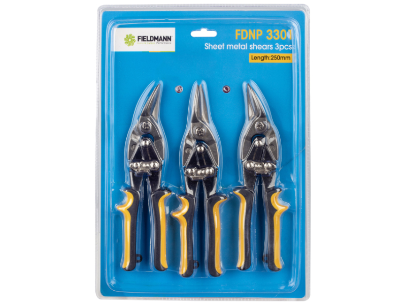 FIELDMANN FDNP 3301 Set makaza za lim (3 dela)