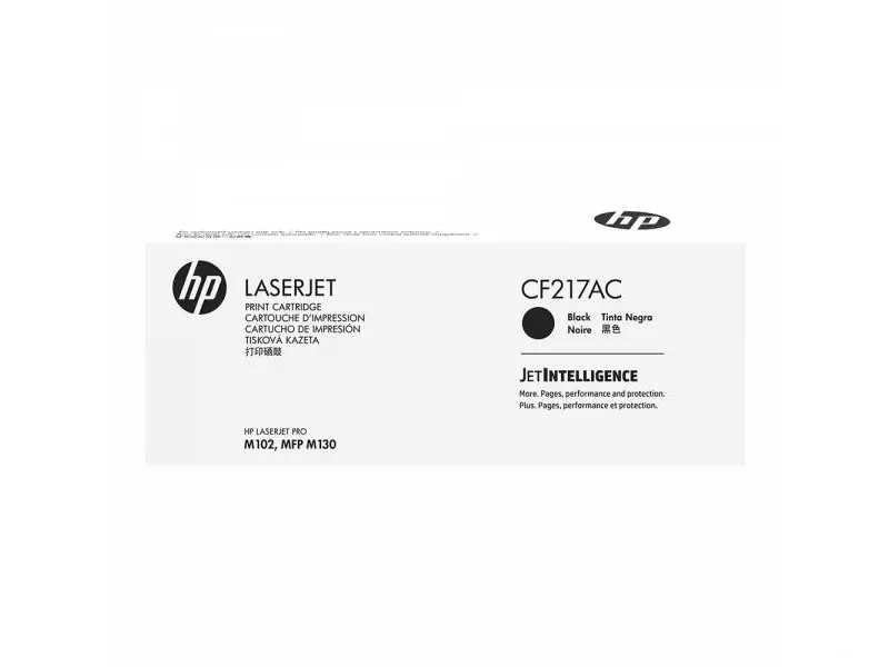 HP Black Contract  Original LaserJet Toner Cartridge (CF217AC)