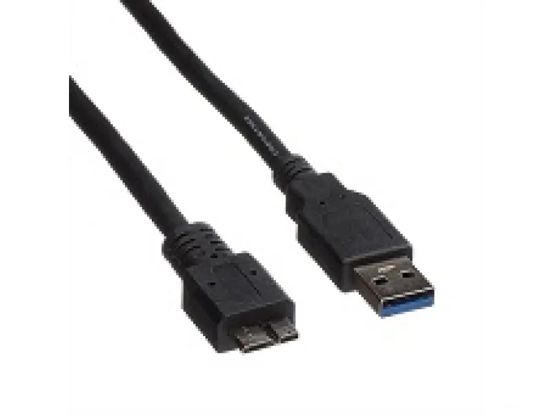 Rotronic 11.02.8875-10 ROLINE USB 3.2 Gen1 kabl, A - Micro B, M/M, 2m, crni