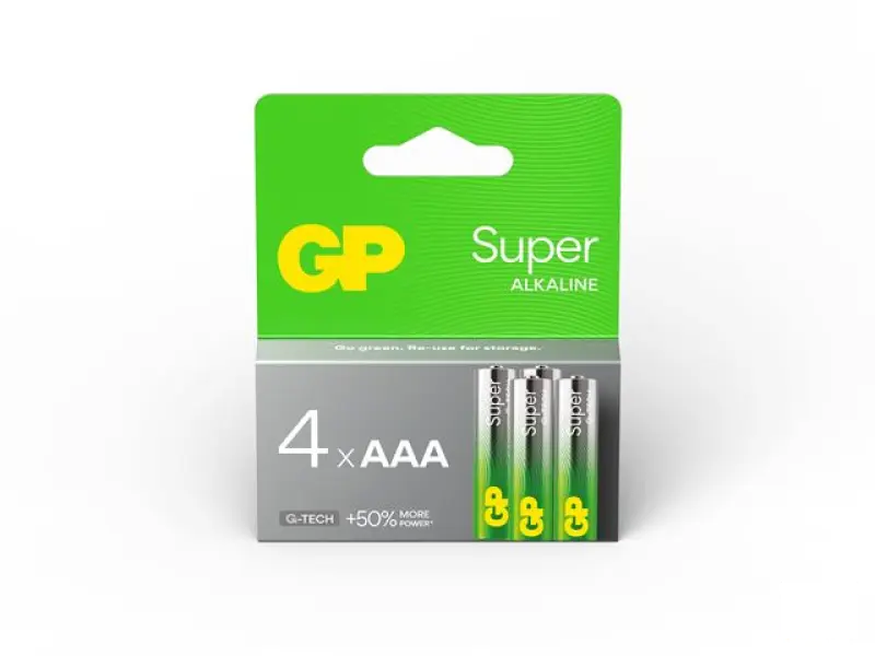 GP baterije LR03-SB4 AAA Super Alkaline