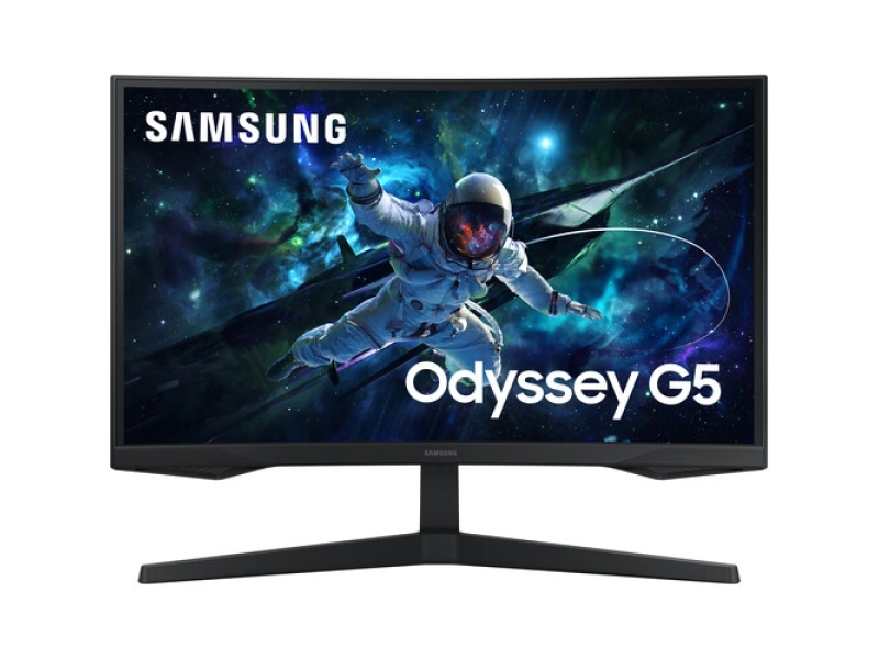 SAMSUNG Odyssey G55C Curved Gaming Monitor 27" QHD 2560x1440, 165Hz, 1ms, DP/HDMI, 2500:1, HDR10